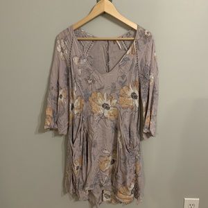 Free People Mini Dress (or Blouse) / Size 2